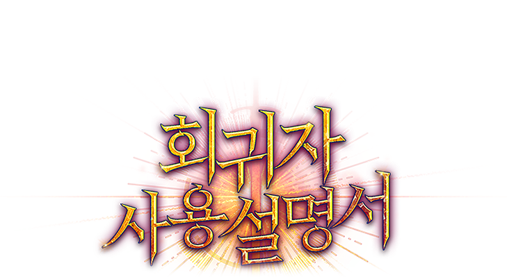 회귀자 사용설명서